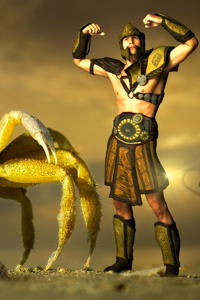 The Crab Fighter, Book Three: The Crab Hero (LitRPG)